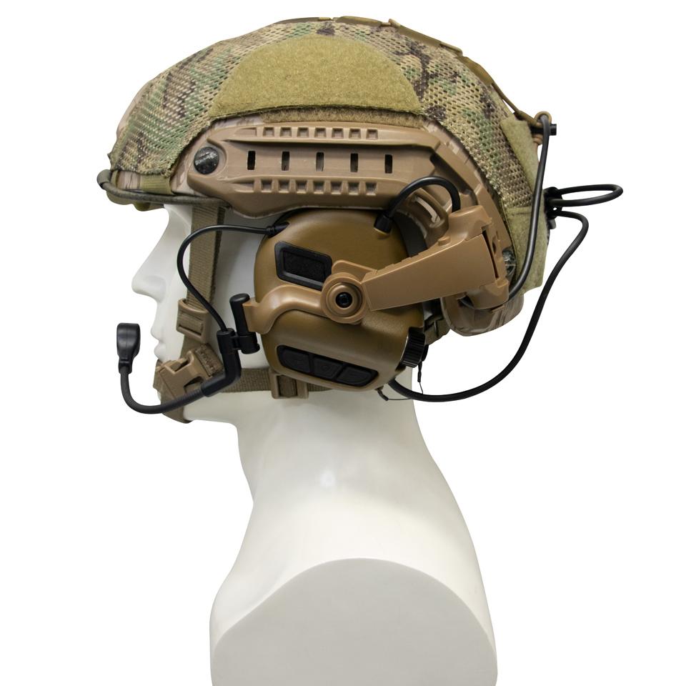 EARMOR M32X-Mark3 MilPro Military Standard Communication RAC Headset -  Coyote Brown
