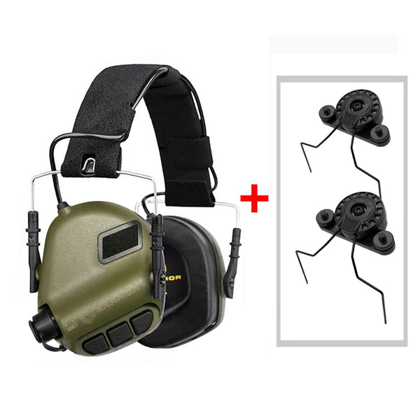 EARMOR M31 MOD4 Tactical Headset  Exfil Rail Adapter Set Hearing Protector  Color – EARMOR STORE