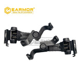 EARMOR M16C Headset Rail Mount Bracket ARC Rail Adapter for M31 / M32 / M31H / M32H Headset